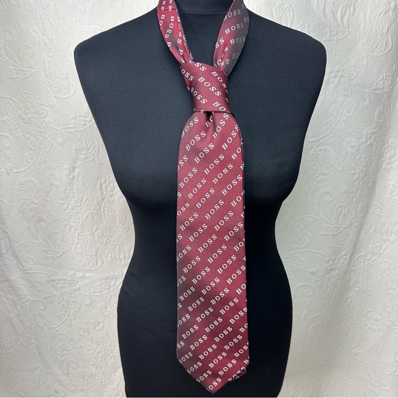 Hugo Boss Signature Silk Tie - Picture 1 of 9